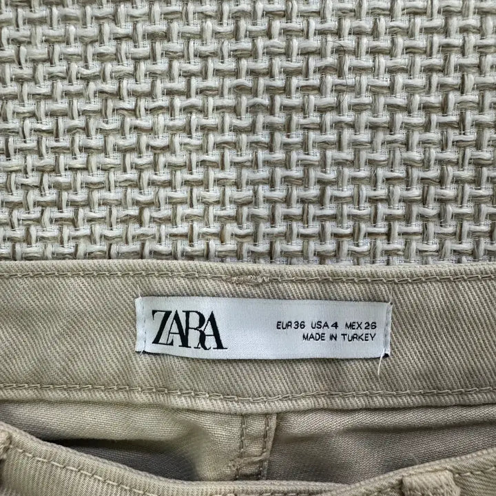 [BUNJANG] Zara Beige Barrel Pants / 36 자라  베이지 배럴 팬츠 0429D
