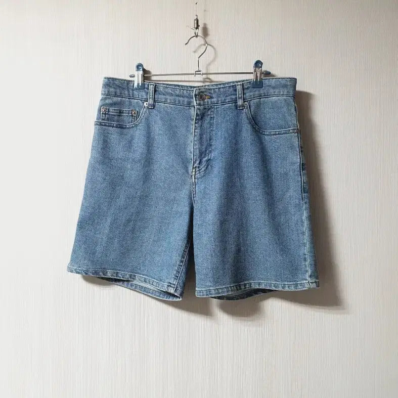 [BUNJANG] System Homme Light Wash Denim Shorts / 시스템 옴므 system 데님 쇼츠 팬츠 78-96 사이즈 정품