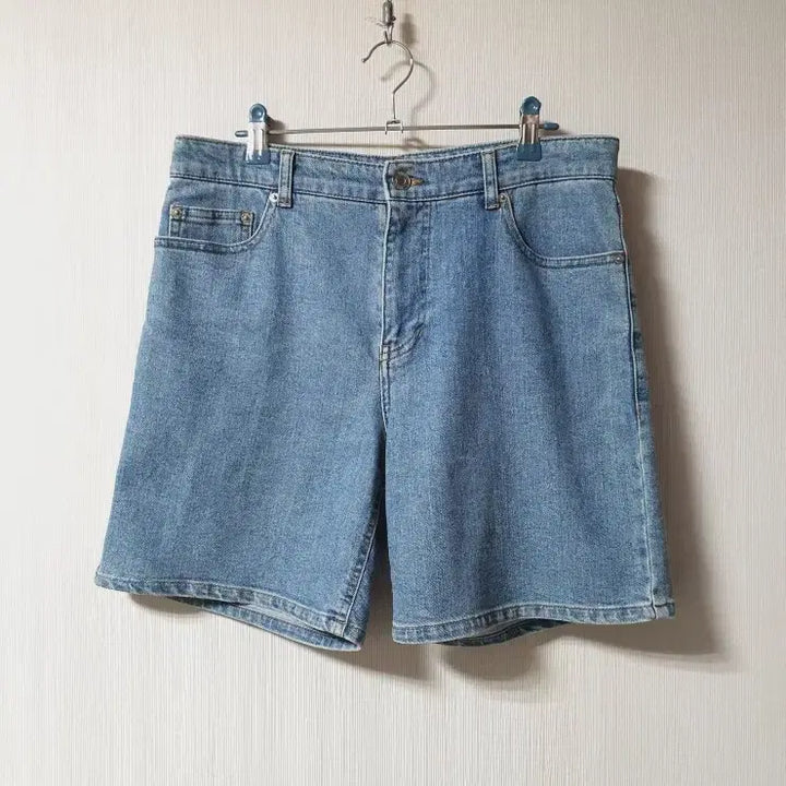 [BUNJANG] System Homme Light Wash Denim Shorts / 시스템 옴므 system 데님 쇼츠 팬츠 78-96 사이즈 정품