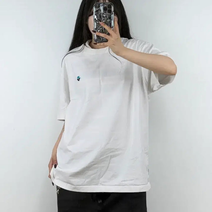 [BUNJANG] Golden Bear Embroidered Logo Short Sleeve T-Shirt / 골든베어 자수 로고 반팔 티셔츠 E58