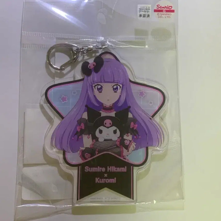 [BUNJANG] Aikatsu! Sanrio Collaboration Big Acrylic Keyholder (Rira/Sora/Luna) / [새상품]아이카츠 산리오 빅 아크릴 키홀더 아이엠스타 리라/하늘/루나