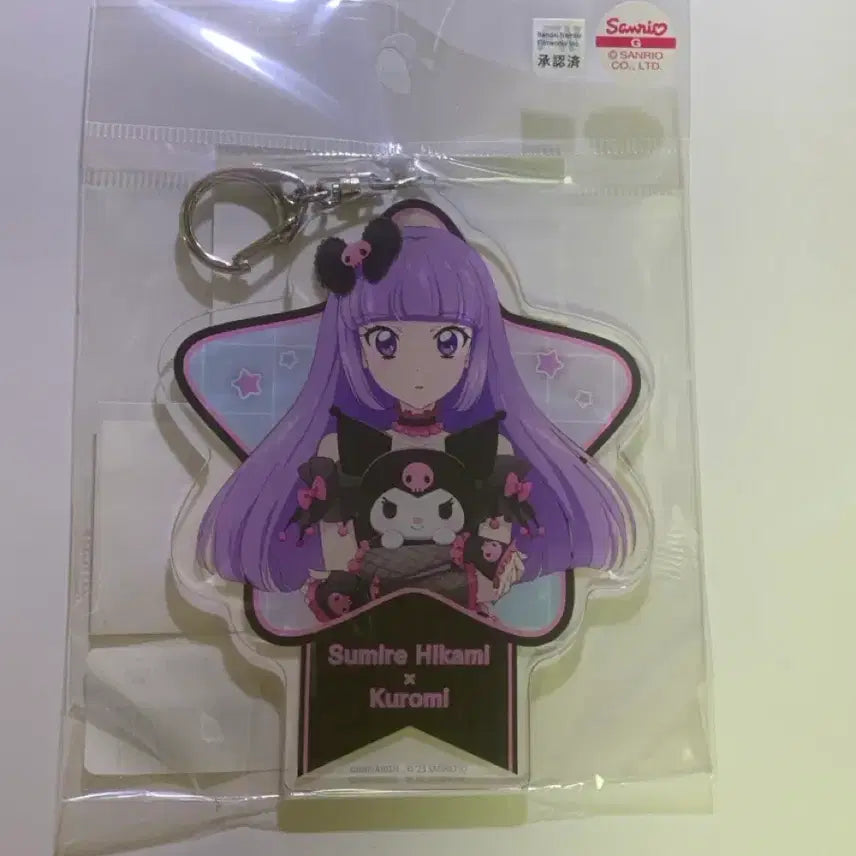 [BUNJANG] Aikatsu! Sanrio Collaboration Big Acrylic Keyholder (Rira/Sora/Luna) / [새상품]아이카츠 산리오 빅 아크릴 키홀더 아이엠스타 리라/하늘/루나