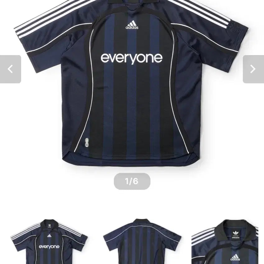 [BUNJANG] Adidas x Everyone Collaboration Short Sleeve Jersey / 아디다스 X 에브리원 adidas everyone 콜라보 반팔 져지