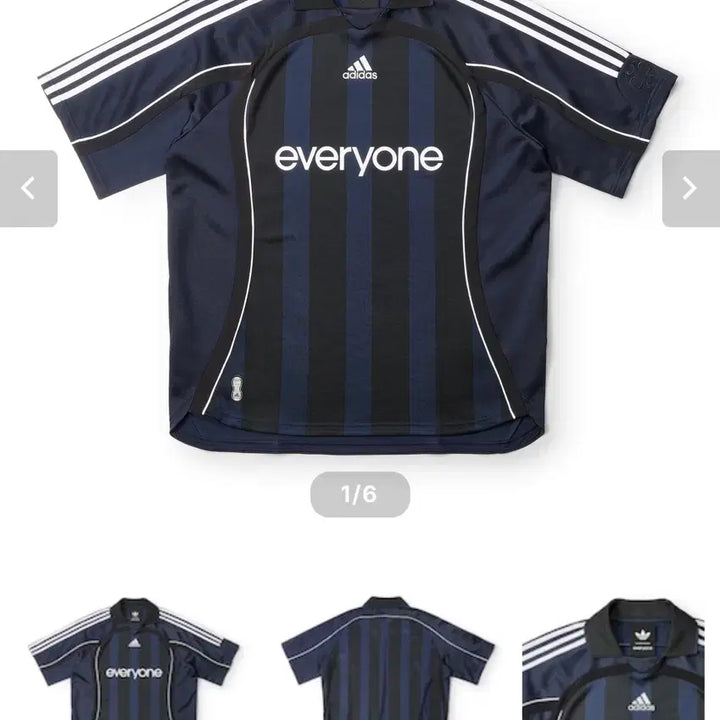 [BUNJANG] Adidas x Everyone Collaboration Short Sleeve Jersey / 아디다스 X 에브리원 adidas everyone 콜라보 반팔 져지