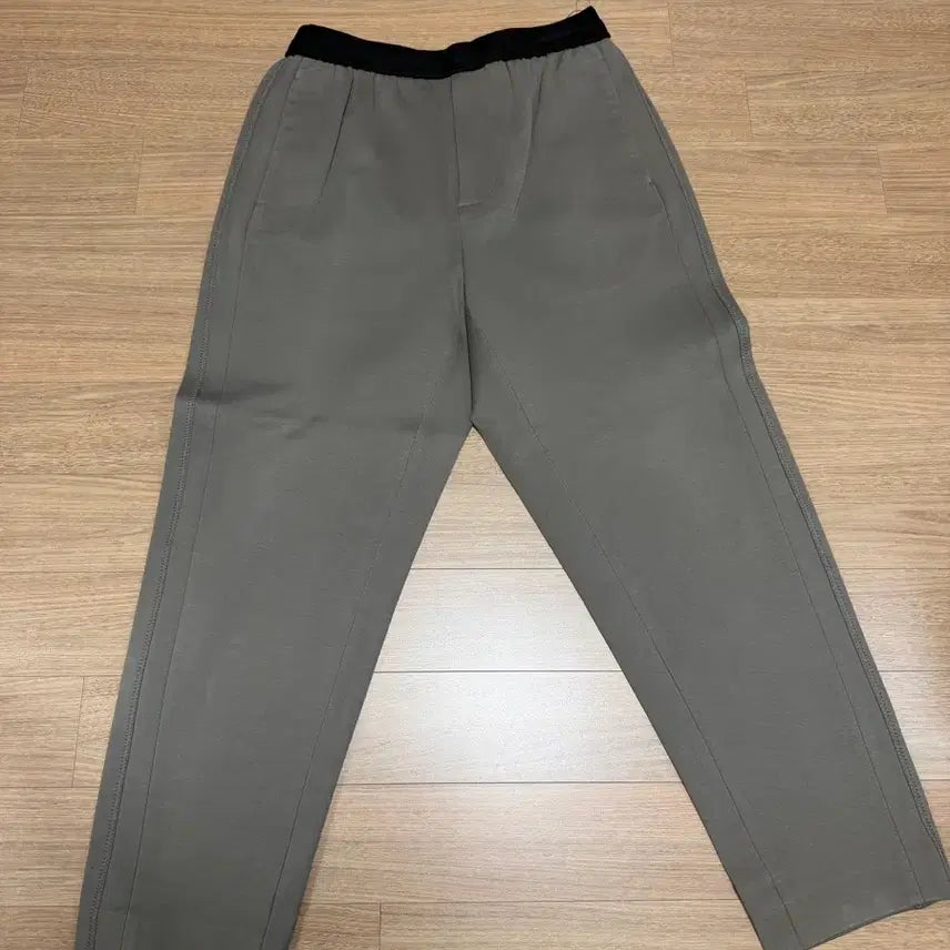 [BUNJANG] Wooyoungmi Banding Training Pants Charcoal / [46] 우영미 밴딩 팬츠