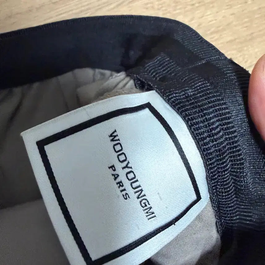 [BUNJANG] Wooyoungmi Banding Training Pants Charcoal / [46] 우영미 밴딩 팬츠