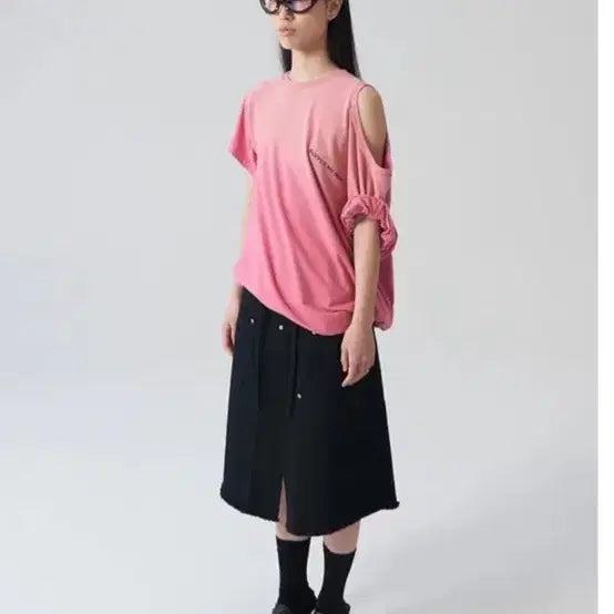 [BUNJANG] Gyeong Short Sleeve T-Shirt / 경 gyeong 반팔