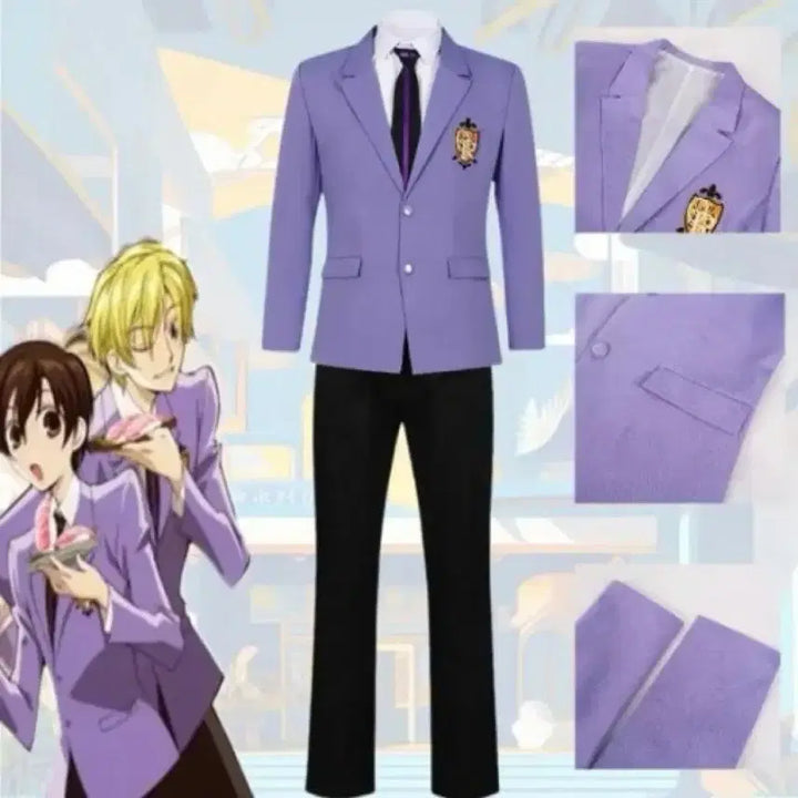 [BUNJANG] Ouran High School Host Club Uniform Hani Full Set Cosplay / 오란고교 사교클럽 교복 하니 풀세트 판매합니다 코스프레