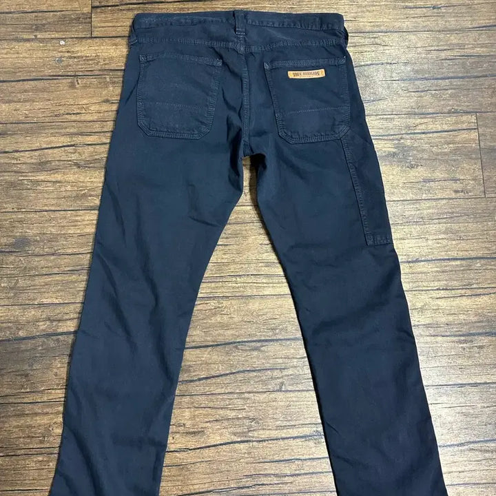 [BUNJANG] True Religion USA Premium Denim Black Work Pants / 트루릴리젼 USA 프리미엄 데님 블랙 워크팬츠 실측사이즈 32