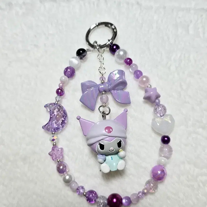 [BUNJANG] Sanrio Kuromi Gacha Strap Charm / 쿠로미 스트랩