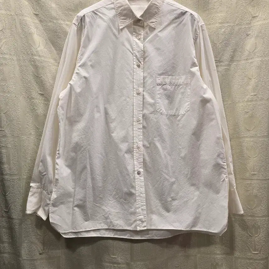 [BUNJANG] Haag White Cotton Shirt / 거의새거) 헤이그 haag 화이트 코튼 셔츠 프리사이즈
