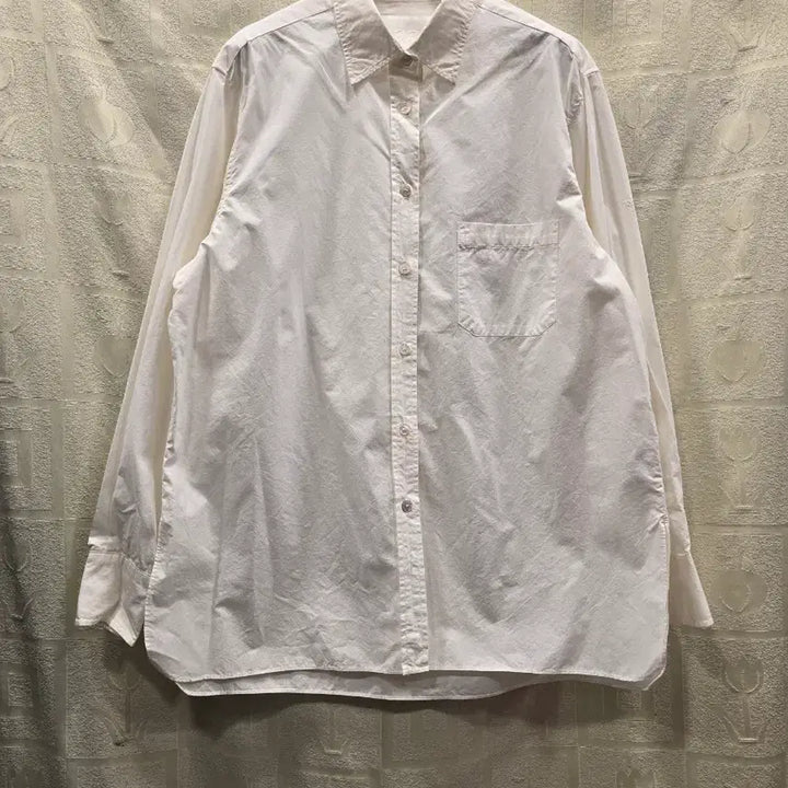 [BUNJANG] Haag White Cotton Shirt / 거의새거) 헤이그 haag 화이트 코튼 셔츠 프리사이즈
