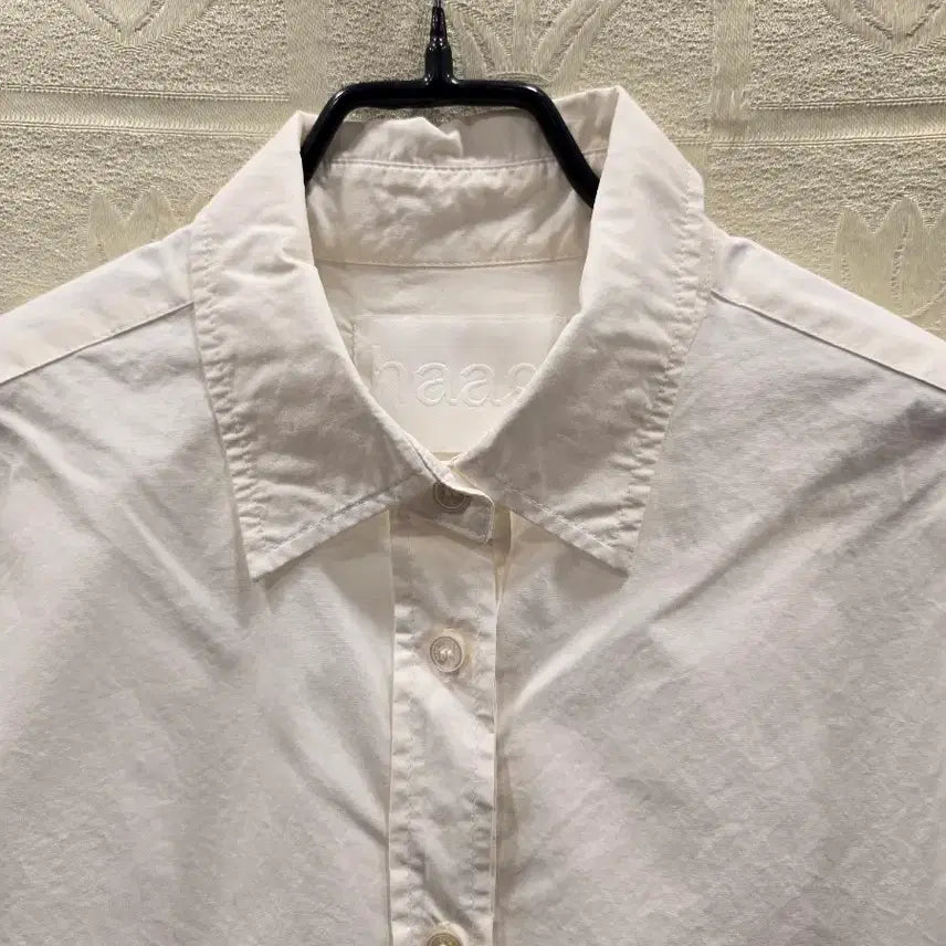 [BUNJANG] Haag White Cotton Shirt / 거의새거) 헤이그 haag 화이트 코튼 셔츠 프리사이즈