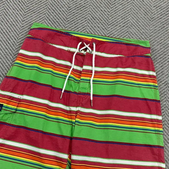 [BUNJANG] Polo Ralph Lauren Striped Swim Pants / 폴로랄프로렌 스트라이프 스윔팬츠 v3392