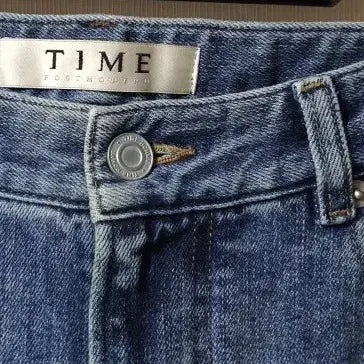 [BUNJANG] Time Homme Slim Fit Cropped Denim Pants / 타임 옴므 time 크롭 슬림핏 데님 팬츠 84-98사이즈 정품