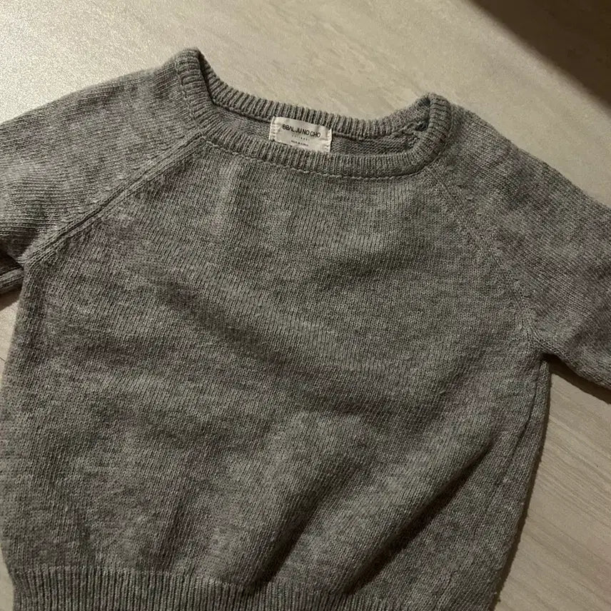[BUNJANG] Gray Knit Short Sleeve T-Shirt / 반팔 회색 니트 판매해요 에이블리 무신사 여름 테무 쉬인 알리