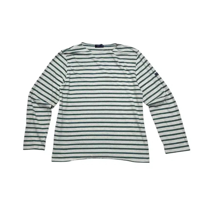 [BUNJANG] Saint James Striped Boat Neck Long Sleeve Shirt / Saint James 세인트제임스 보트넥 루즈핏 스트라이프 롱슬리브 긴팔