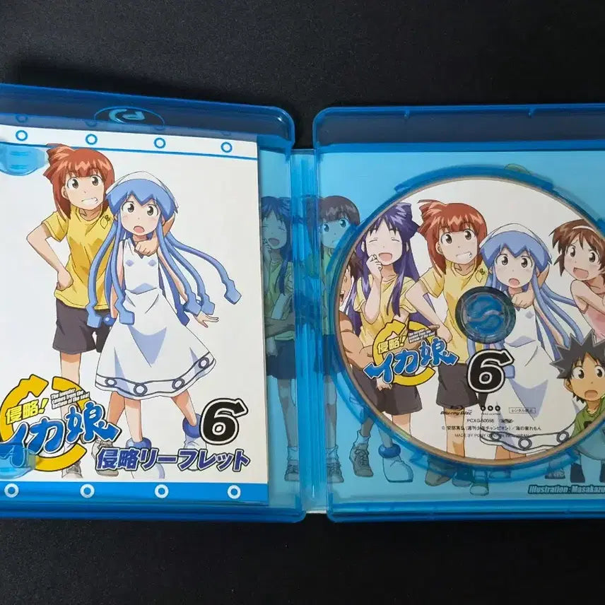 [BUNJANG] Invasion! Squid Girl Season 1 Blu-ray DVD Vol. 6 / 침략! 오징어소녀 1기 블루레이 DVD 6편 (1기 11, 12화)