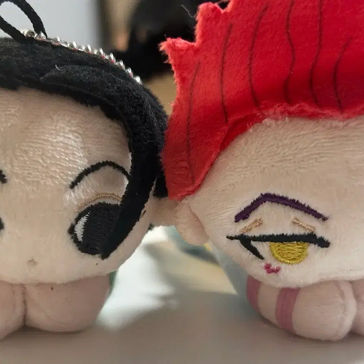 [BUNJANG] Hunter x Hunter Hisoka Illumi Hug Character Plush Set / 헌터헌터 히소카 이르미 허그캬라