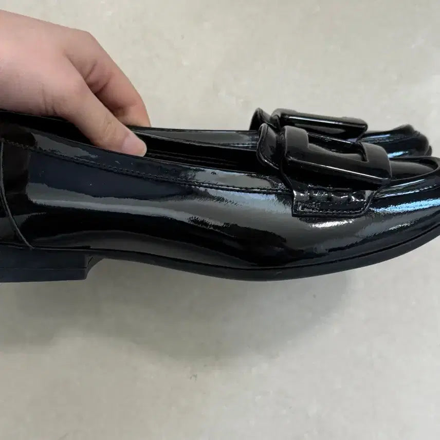 [BUNJANG] Geiger Enamel Loafers Black 230mm / 가이거 에나멜 로퍼 블랙 230mm(새제품)