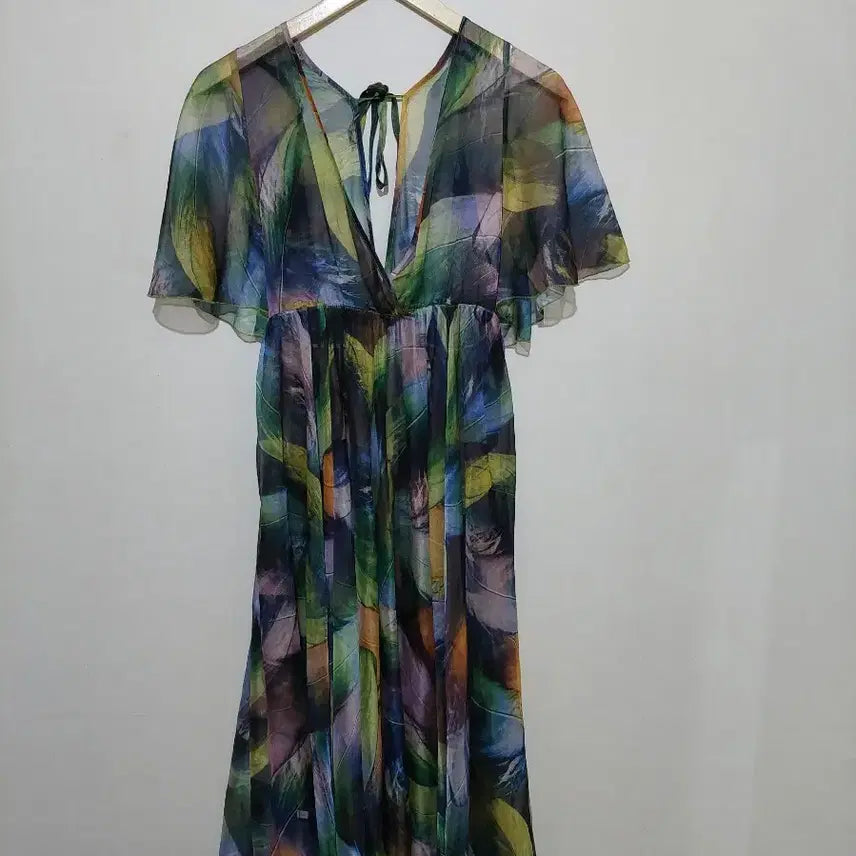 [BUNJANG] Sheer Mini Dress / 보세 시스루 원피스