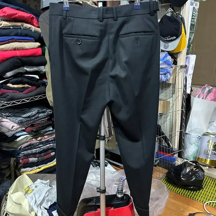 [BUNJANG] Solid Homme Belted Slacks / [30] 솔리드옴므 벨티드 슬랙스