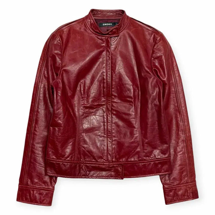 [BUNJANG] DKNY Donna Karan New York Leather Rider Jacket / Dkny 도나카란뉴욕 가죽 라이더 자켓