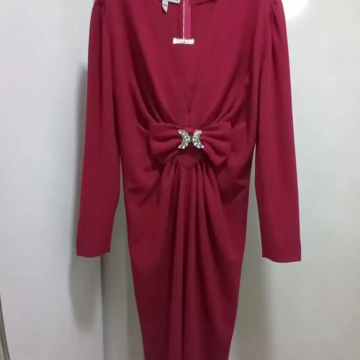 [BUNJANG] Lana 100% Wool Dress - Italian Size 46 - Distressed &amp; Repaired / 이태리드레스 택있는리퍼상품