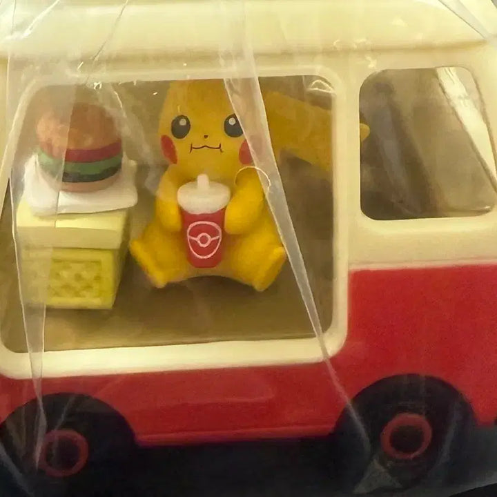 [BUNJANG] Pokemon Pikachu Camper Van Keyring 30th Anniversary Sealed / 롯데리아 포켓몬 캠핑카 피카츄 키링 미개봉