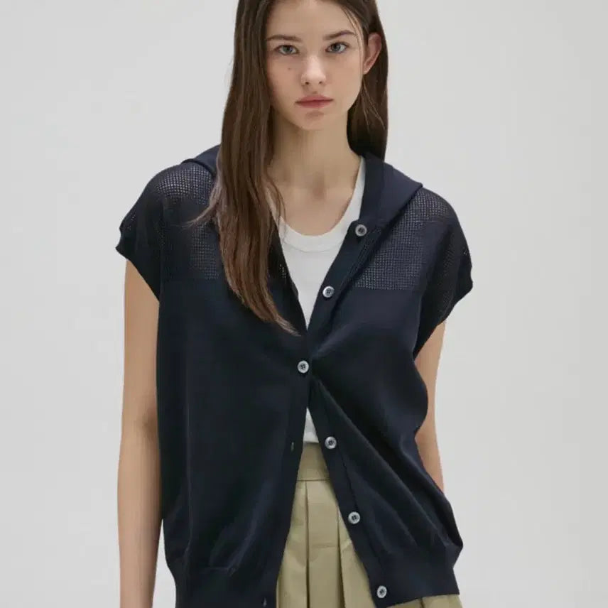 [BUNJANG] Aspesi Navy Knit Vest / 아스페시 Aspesi 니트조끼 (42사이즈)(작년구매)