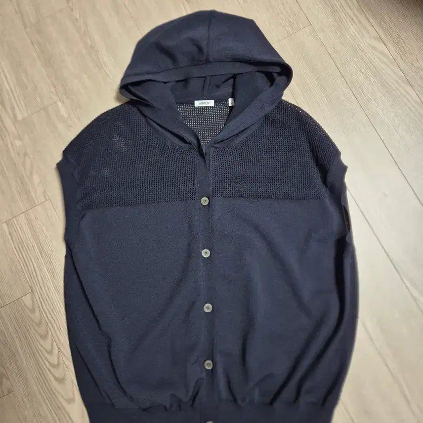 [BUNJANG] Aspesi Navy Knit Vest / 아스페시 Aspesi 니트조끼 (42사이즈)(작년구매)
