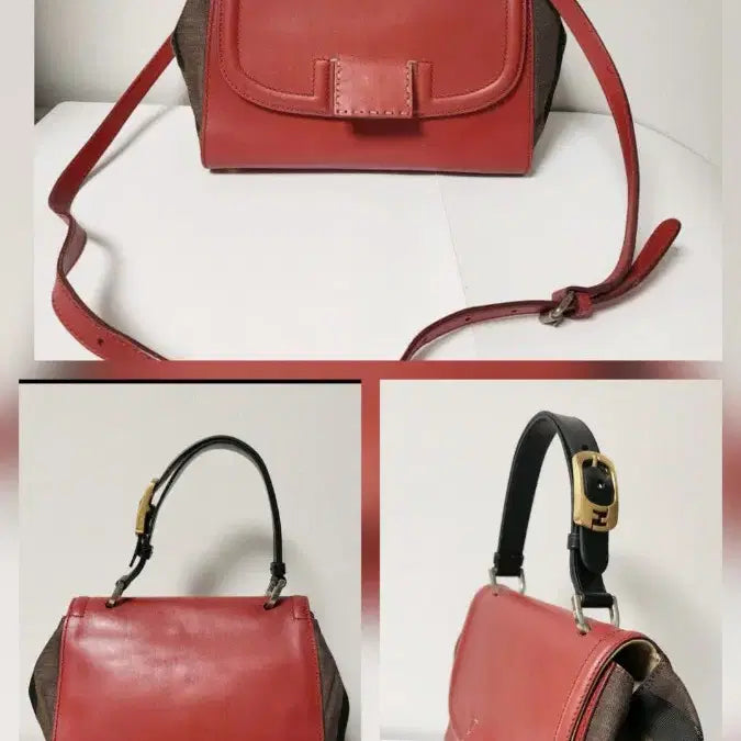[BUNJANG] Fendi Silvana Red Bag / 펜디  실바나 레드백