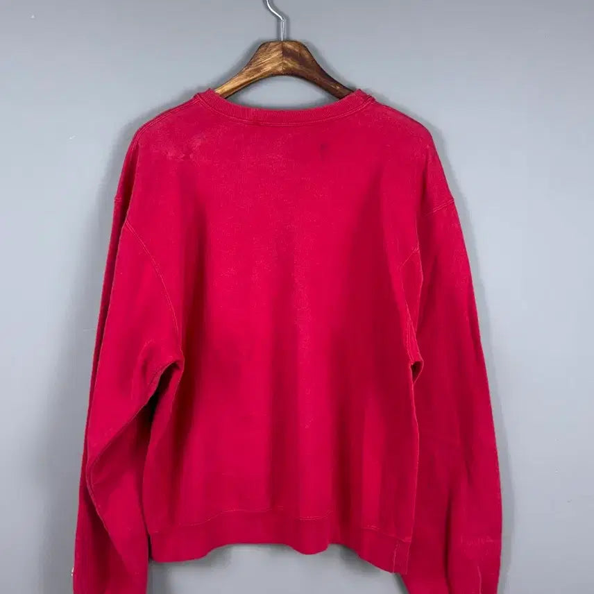 [BUNJANG] Champion Washed Cherry Pink Sweatshirt / 챔피온 워시드 체리 핑크 맨투맨 E62