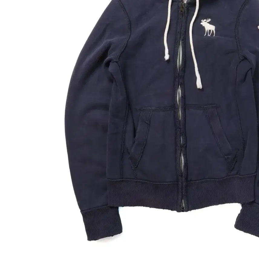[BUNJANG] Abercrombie Logo Zip Up Hoodie / 아베크롬비 Abercrombie Logo Hood Zip Up