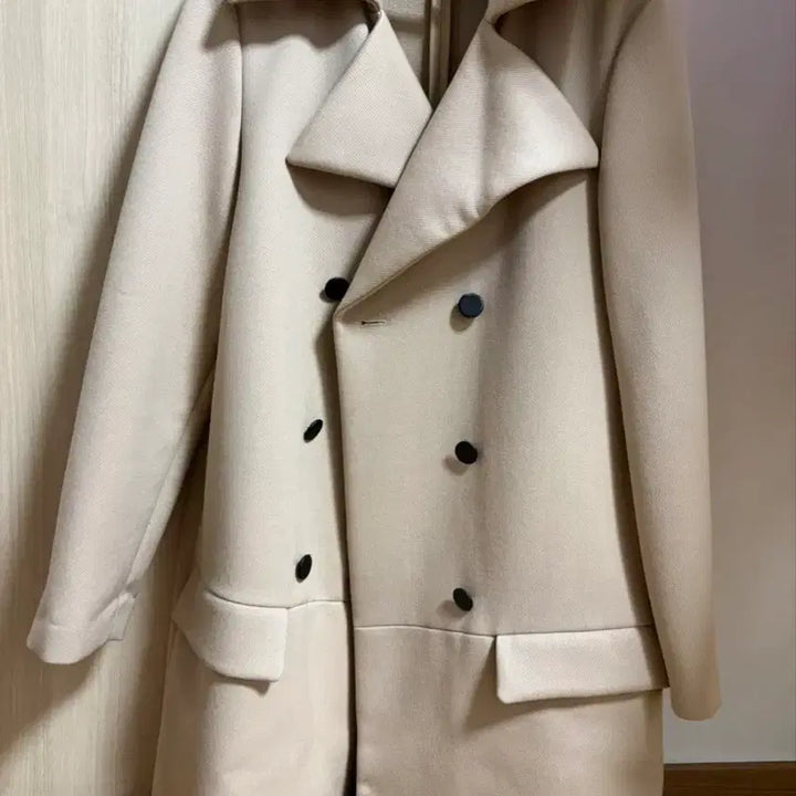 [BUNJANG] Marni Double Half Coat Beige Size 40 / 마르니 더블 반코트