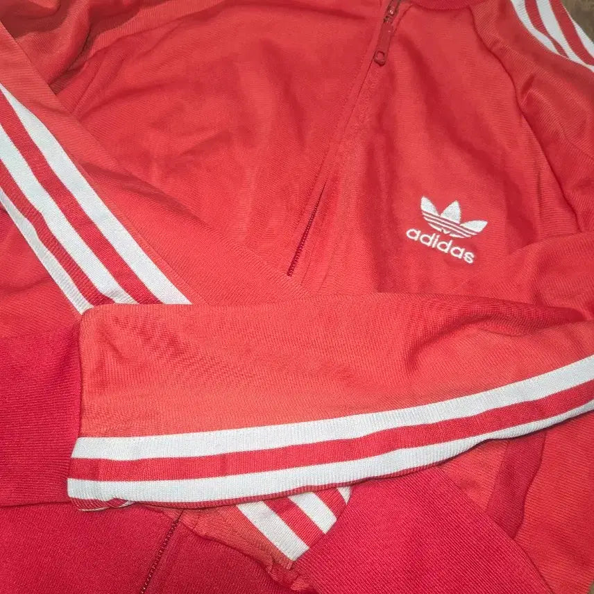 [BUNJANG] Adidas Firebird Track Jacket Red / 아디다스 빨강 파이어버드 져지