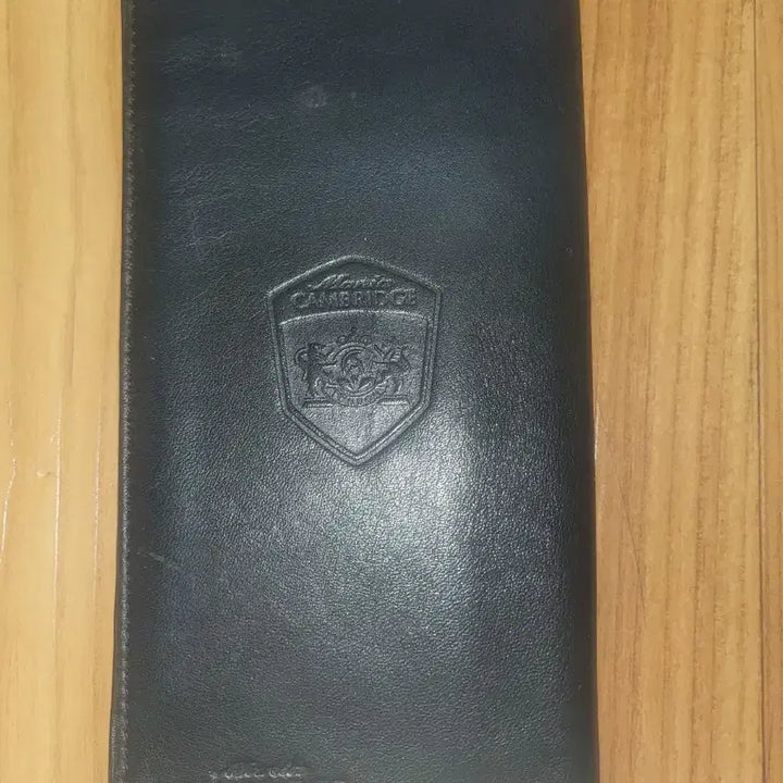 [BUNJANG] Cambridge Black Leather Long Wallet / 캠브리지 블랙 가죽 장지갑