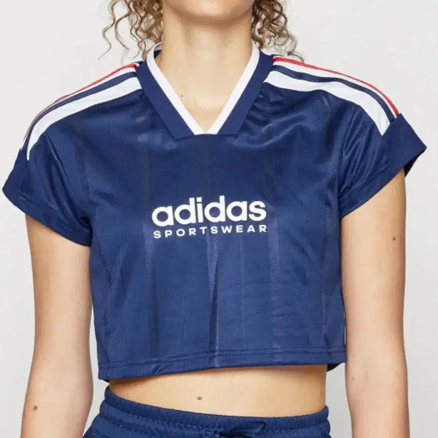 [BUNJANG] Adidas Tiro Cut 3S Crop Jersey Short Sleeve / IZ2090 / 품절 상품 판매) 아디다스 티로컷 3S 크롭 져지 반팔 / IZ2090