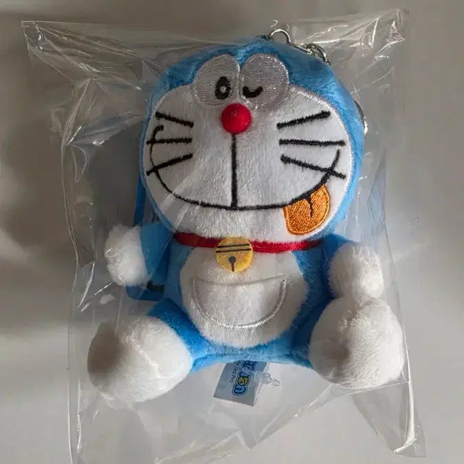 [BUNJANG] Doraemon &amp; Dorami Plush Keychain Bag Charm / 도라에몽 / 도라미 인형 키링 가방고리 / 1개가격