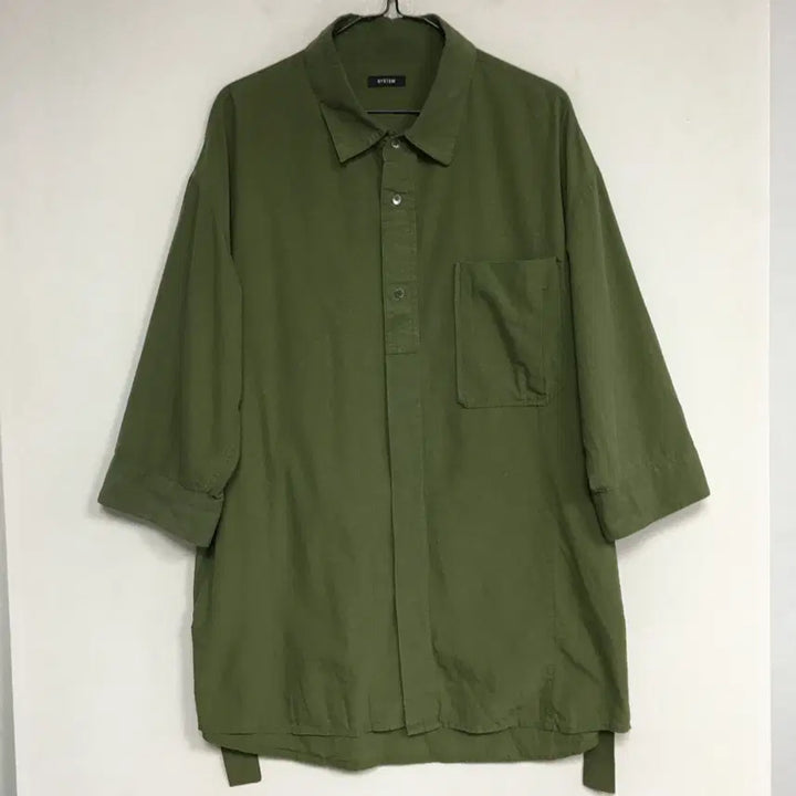 [BUNJANG] System Homme Oversized Pocket Shirt / 22 SYSTEM 시스템 옴므 오버핏 포켓 셔츠 105