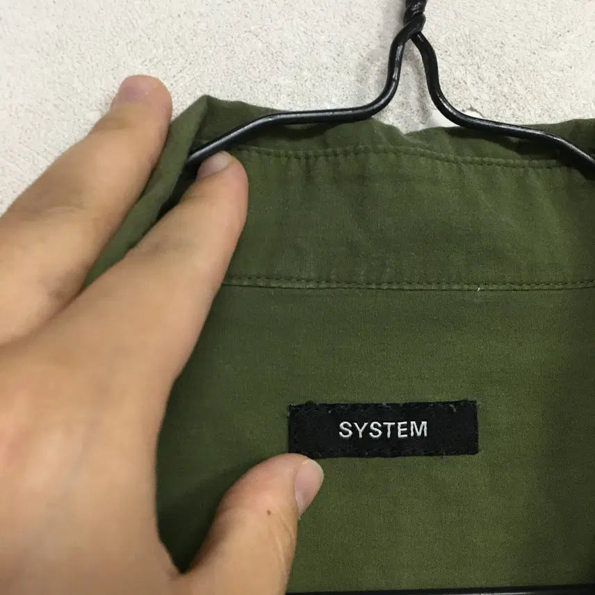 [BUNJANG] System Homme Oversized Pocket Shirt / 22 SYSTEM 시스템 옴므 오버핏 포켓 셔츠 105