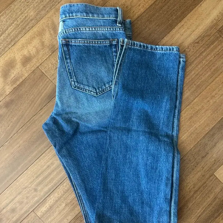 [BUNJANG] GANNI Straight Fit Slit Denim Pants / 가니 스트레이트핏 슬릿 데님