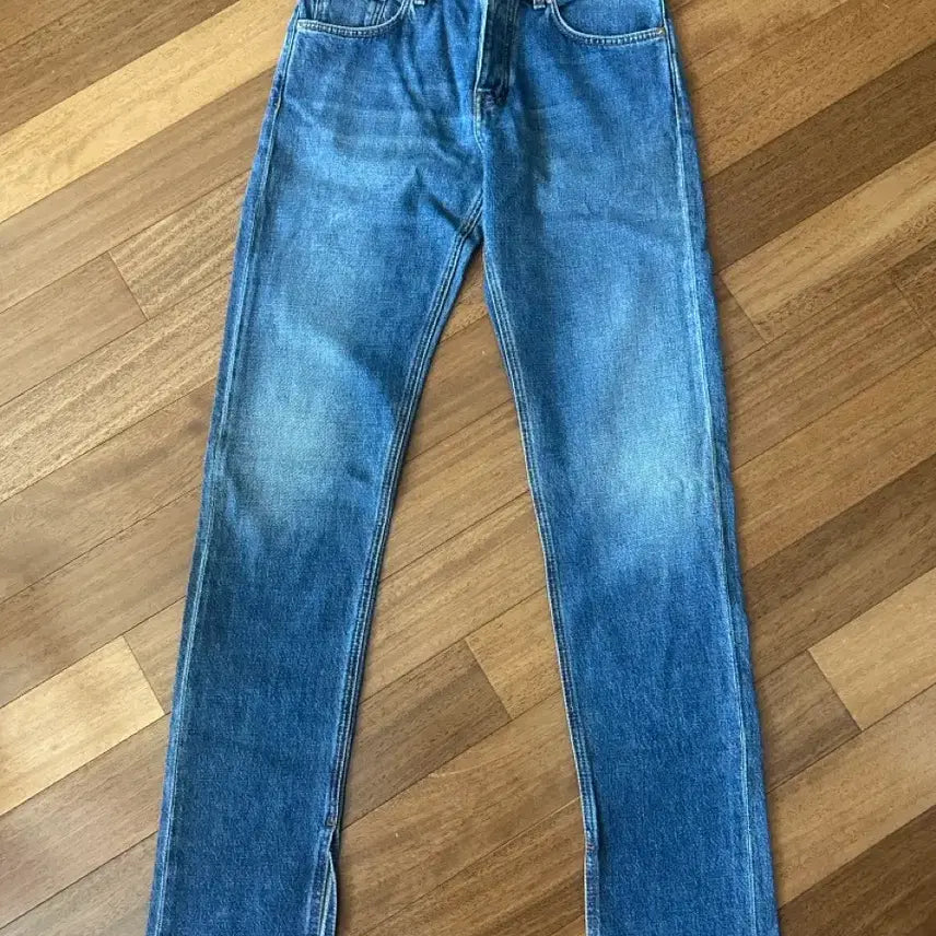 [BUNJANG] GANNI Straight Fit Slit Denim Pants / 가니 스트레이트핏 슬릿 데님