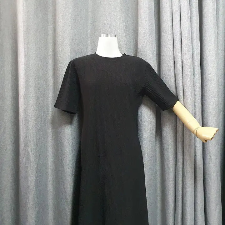 [BUNJANG] Pleated Maxi Dress / 플리츠 고급 맥시원피스