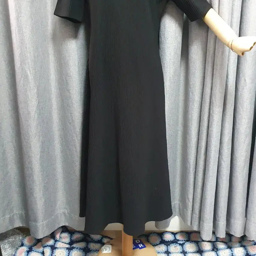 [BUNJANG] Pleated Maxi Dress / 플리츠 고급 맥시원피스
