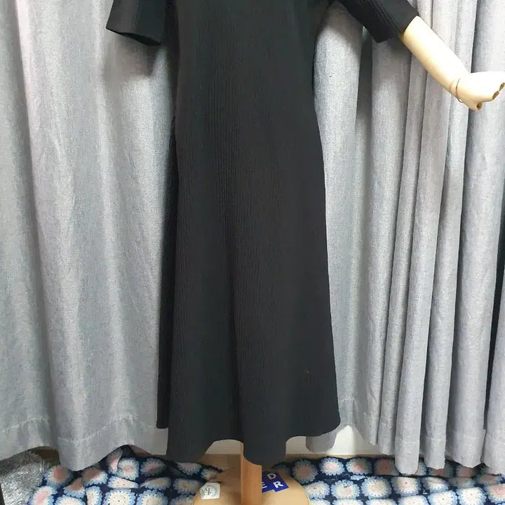 [BUNJANG] Pleated Maxi Dress / 플리츠 고급 맥시원피스