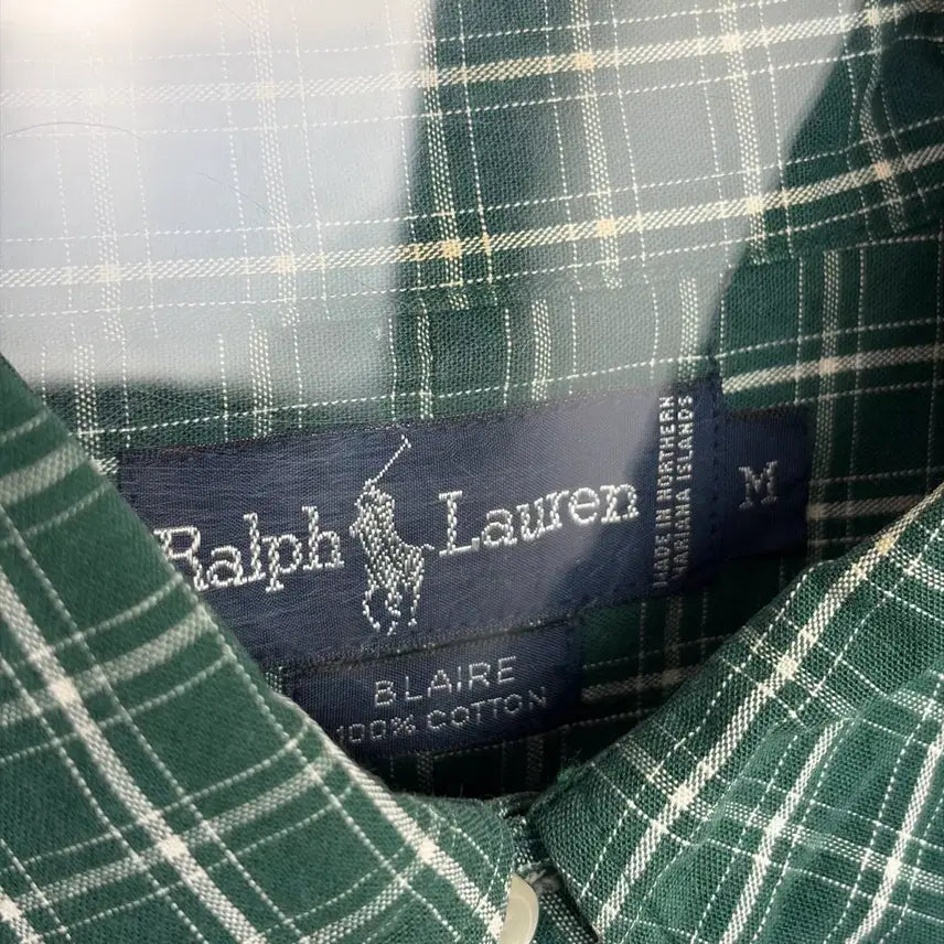 [BUNJANG] Polo Ralph Lauren Checkered Shirt / 폴로 랄프로렌 체크 셔츠