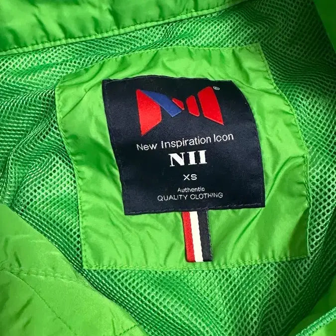 [BUNJANG] NII Lightweight Windbreaker Jacket Green / 새상품) NII 바람막이 경량자켓