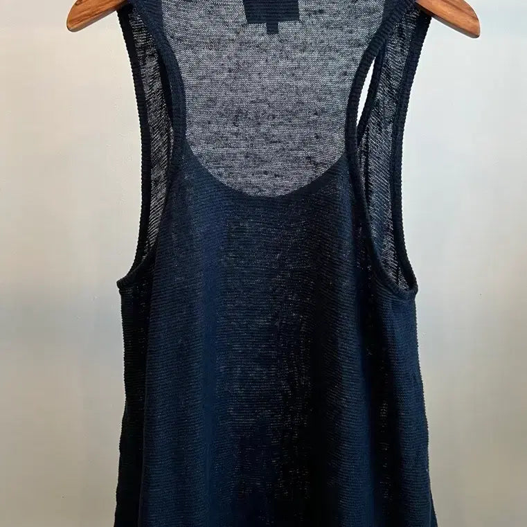 [BUNJANG] Emporio Armani Linen Tank Top / 엠포리오 알마니 린넨 탱크탑(정품)