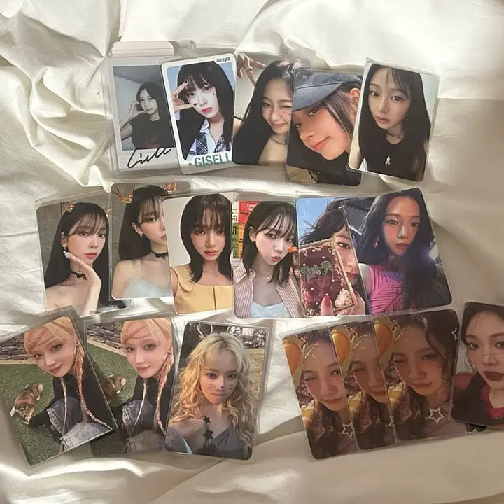 [BUNJANG] aespa Giselle Karina Winter Ningning Photocard Bundle Set / 급처/일괄우대)에스파 지젤/카리나/윈터/닝닝 포카 판매